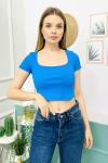 153951 Kare Yaka Kaskorse Crop Tshirt